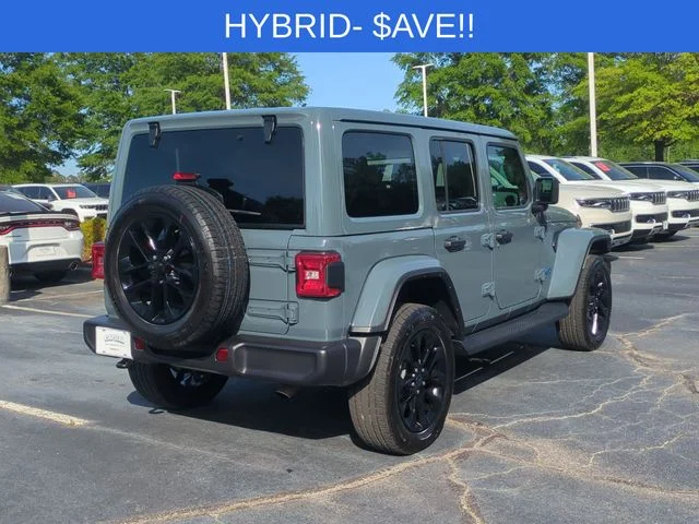 Used 2025 Gray Jeep Sahara 4xe image 5