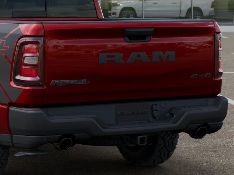 New 2026 Molten Red Pearl-Coat Exterior Paint RAM Rebel image 43