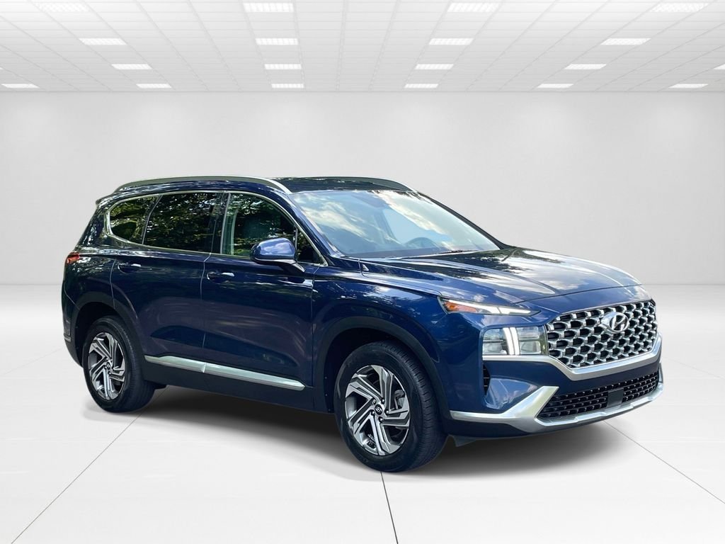 Used 2021 Blue Hyundai SEL image 1