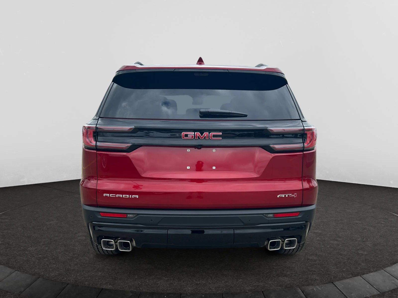 New 2026 Volcanic Red Tintcoat GMC AT4 AWD image 4