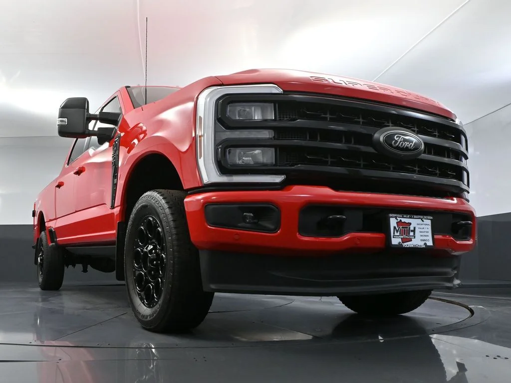Certified Used 2024 Red Ford Lariat image 57