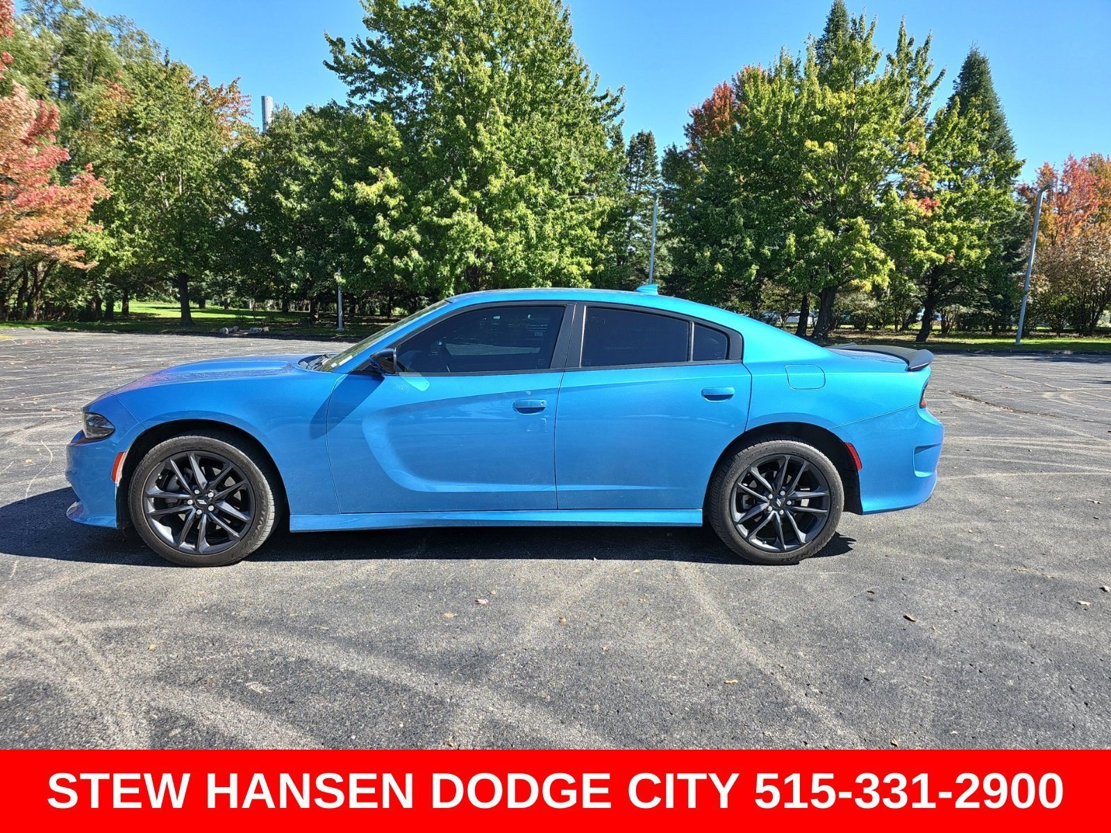 Used 2023 B5 Blue Pearlcoat Dodge GT image 1
