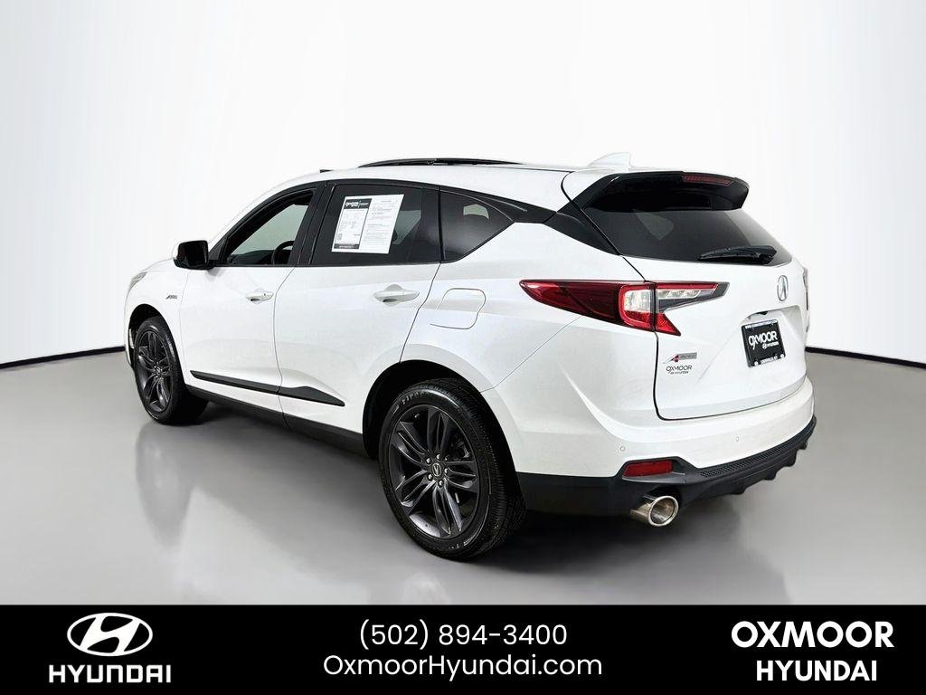 Used 2021 Platinum White Pearl Acura w/A-Spec Package image 5