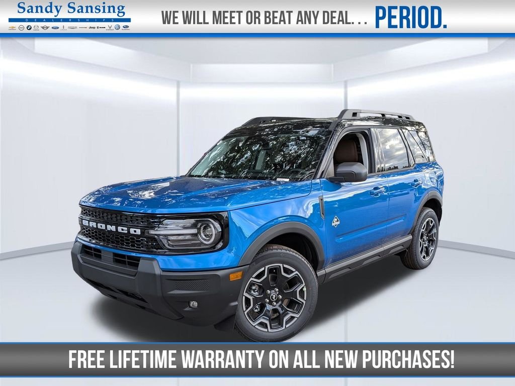 New 2025 Blue Ford Outer Banks image 1