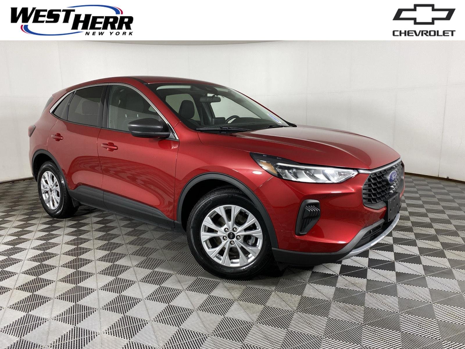 Used 2023 Rapid Red Metallic Tinted Clearcoat Ford Active image 1