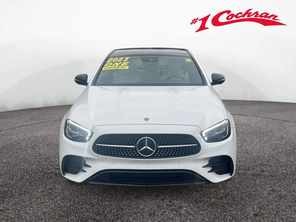 Used 2023 Polar White Mercedes-Benz E 350 image 13