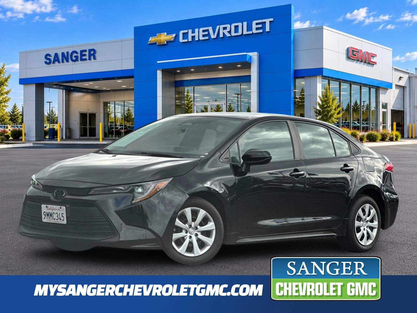 Used 2024 Black Toyota LE image 1