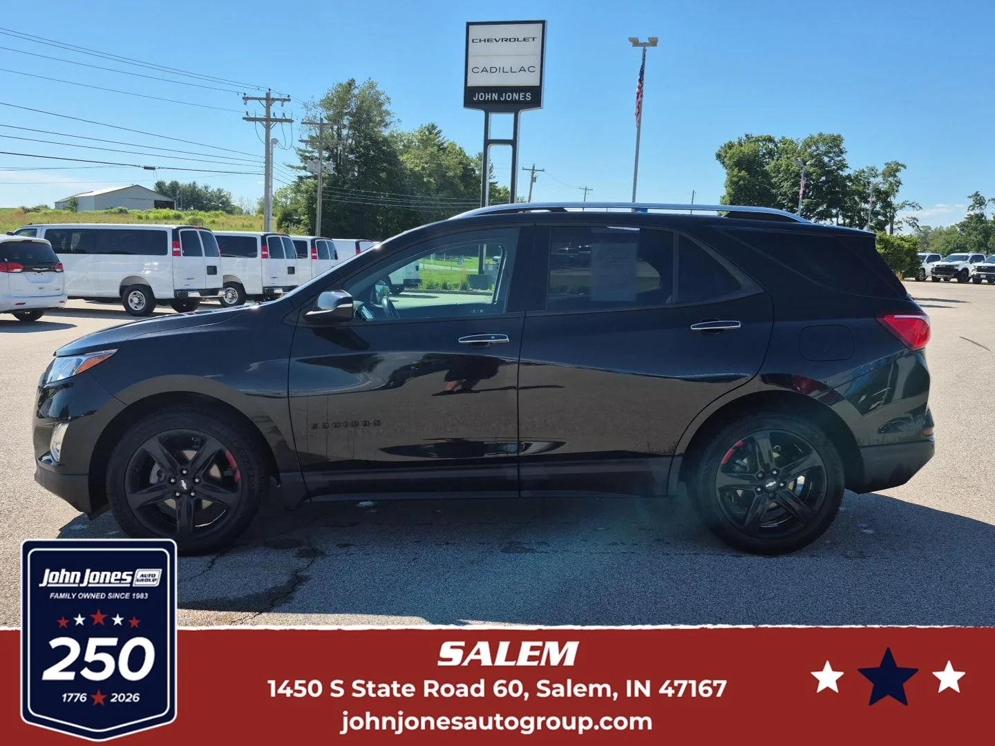 Used 2020 Mosaic Black Metallic Chevrolet Premier image 1