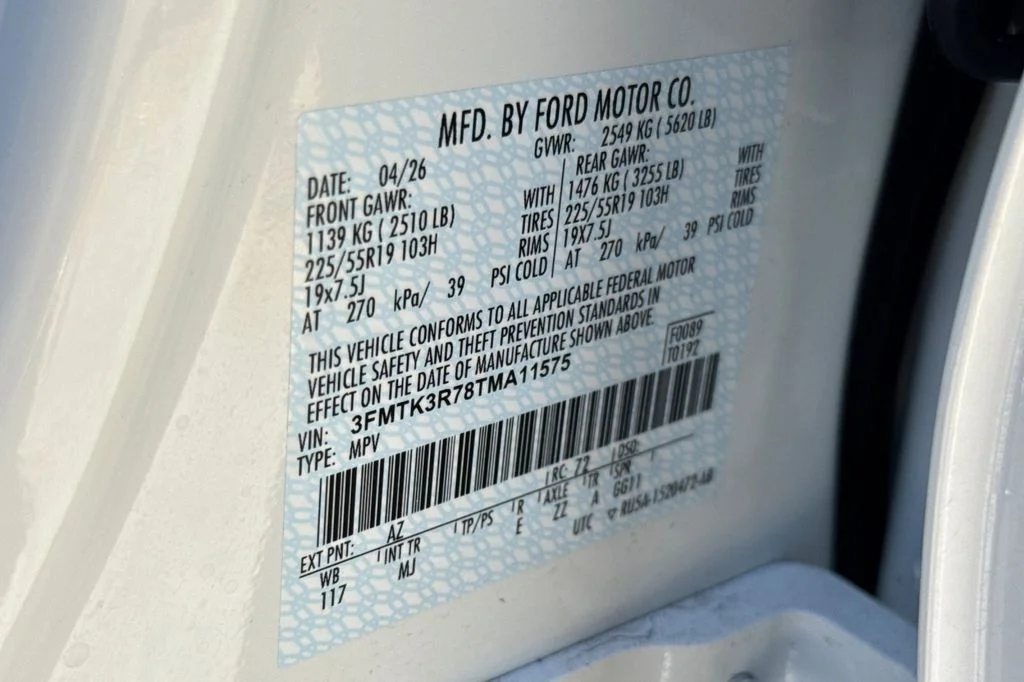 New 2026 White Metallic Ford Premium image 28