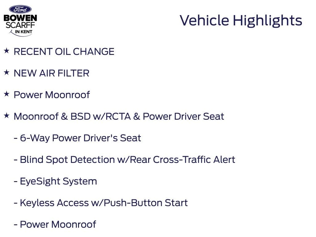 Certified Used 2023 White Subaru Premium image 2