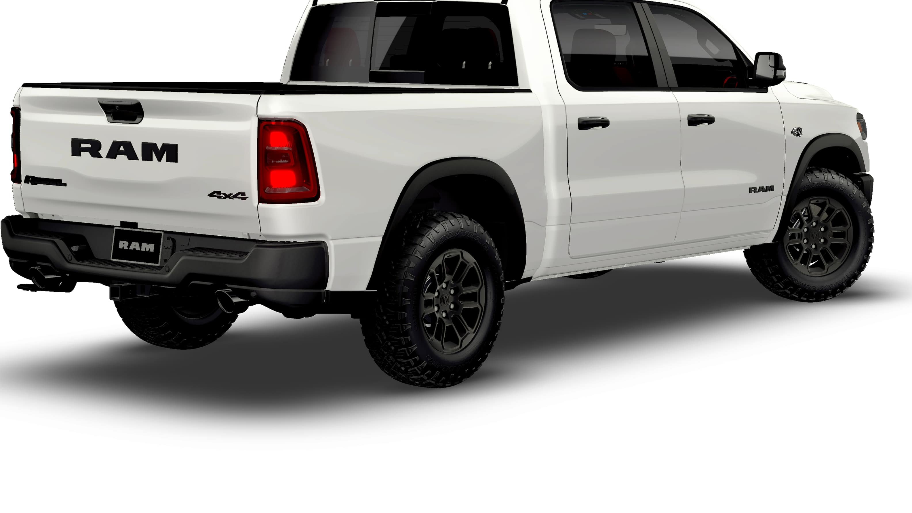 New 2026 Bright White Clear-Coat Exterior Paint RAM REBEL image 14