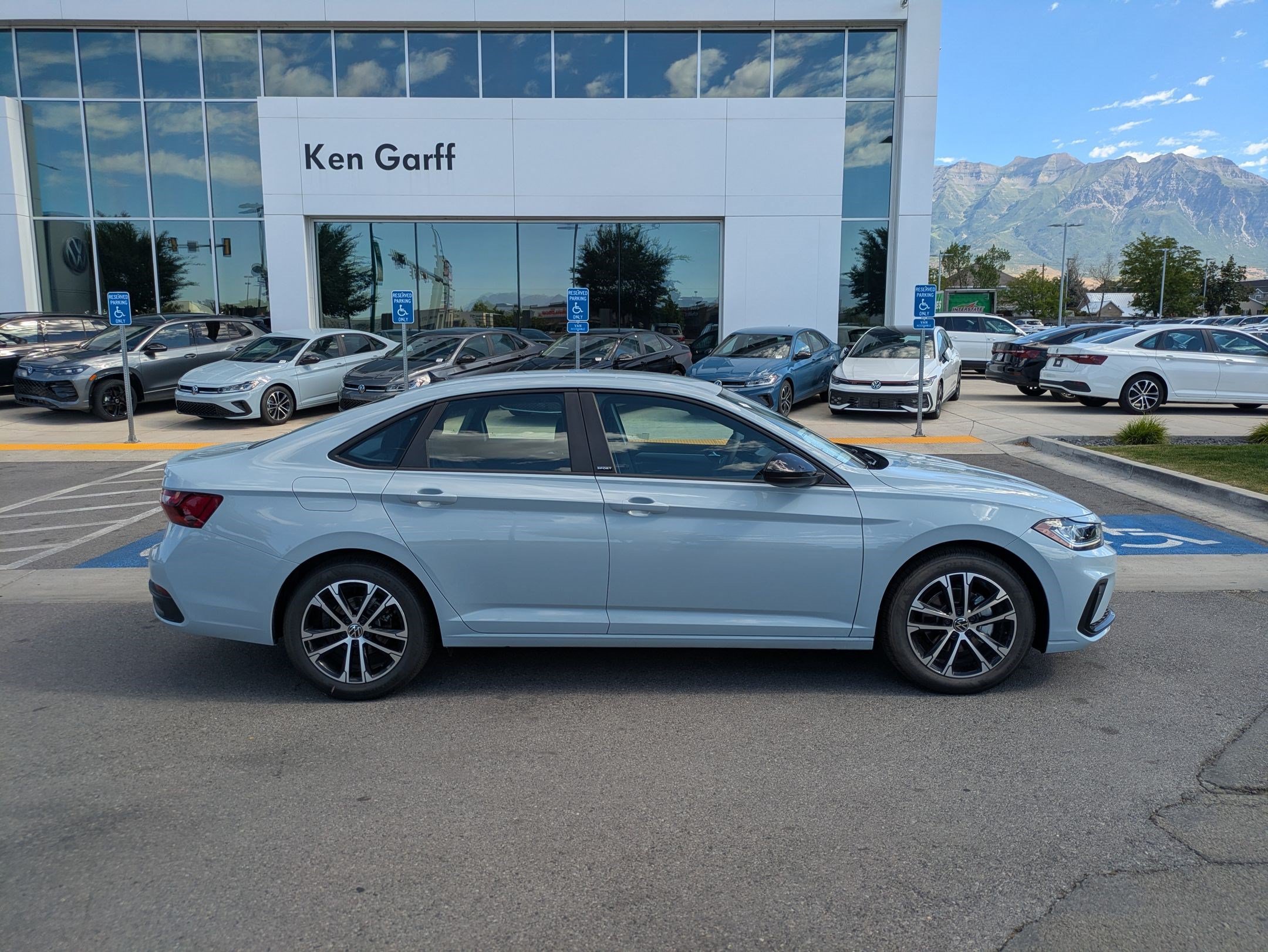 New 2026 Monument Gray Volkswagen Sport image 2