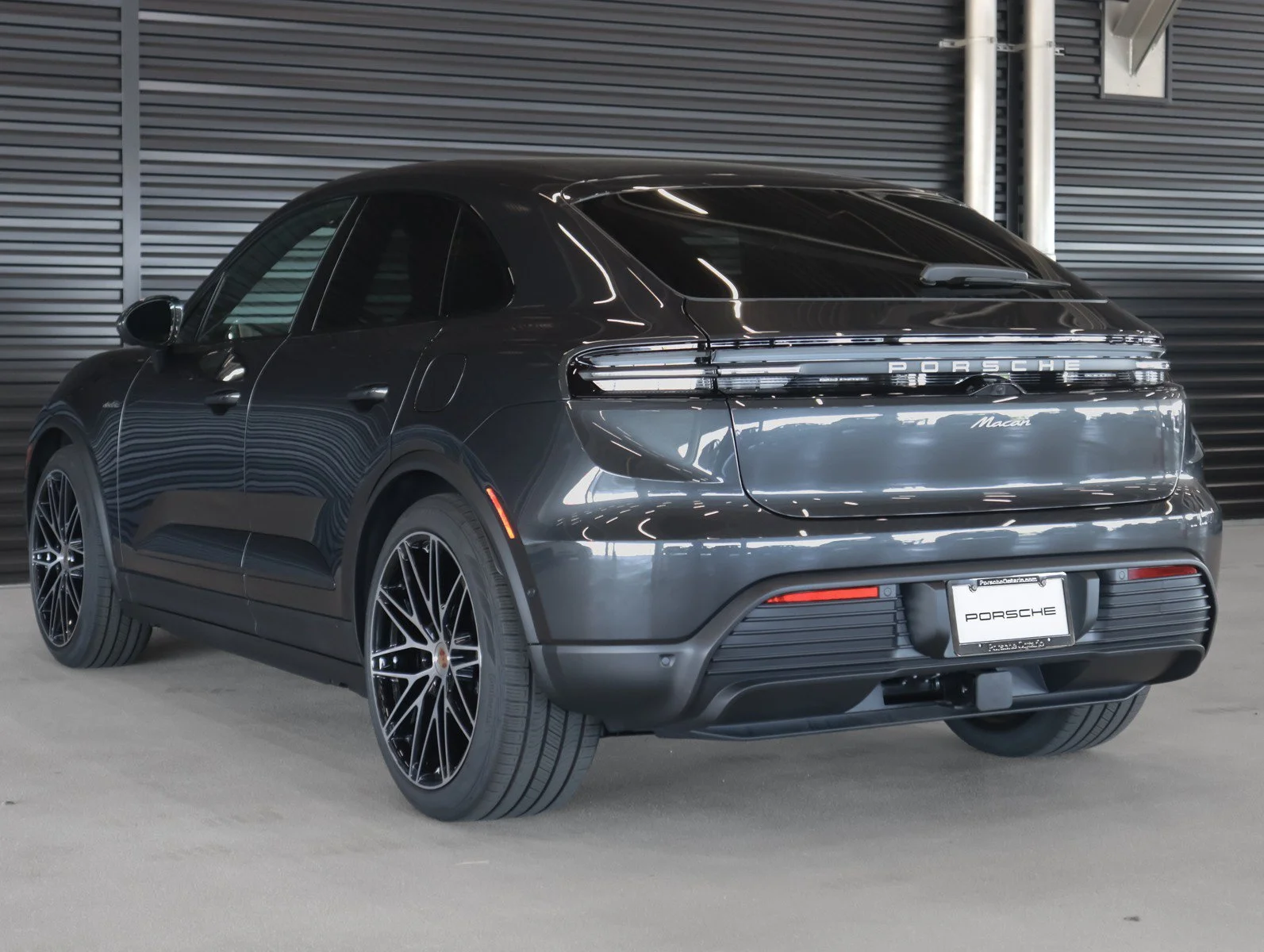 New 2026 Volcano Grey Metallic Porsche Electric image 3