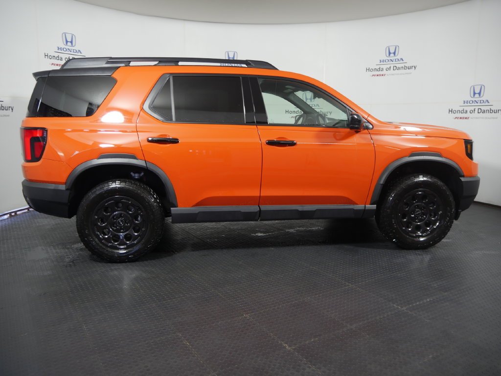 New 2027 Sunset Orange Honda TrailSport Elite Blackout image 3