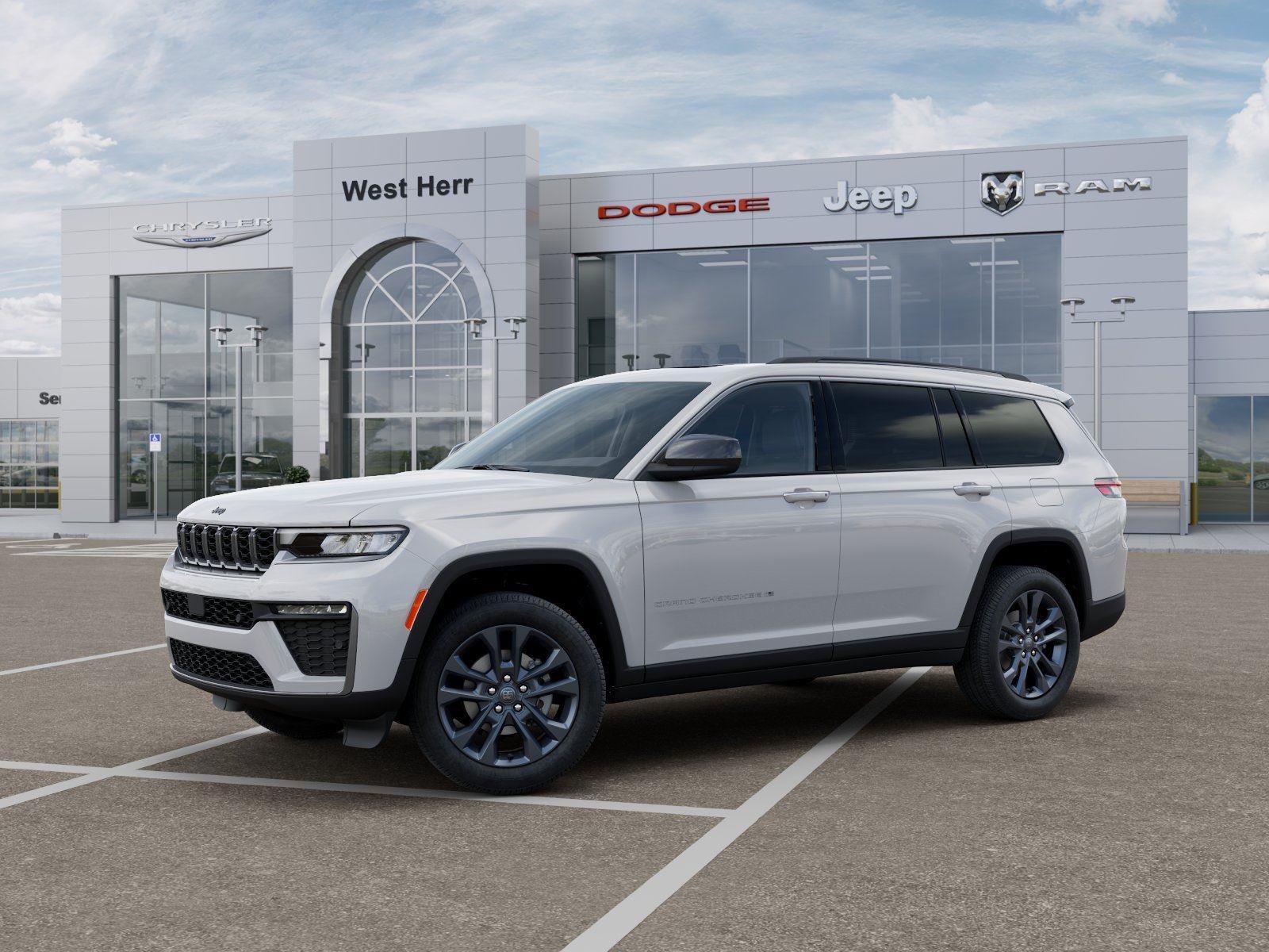 New 2026 Bright White Clear-Coat Exterior Paint Jeep GRAND CHEROKEE L 85TH ANNIVERS image 2