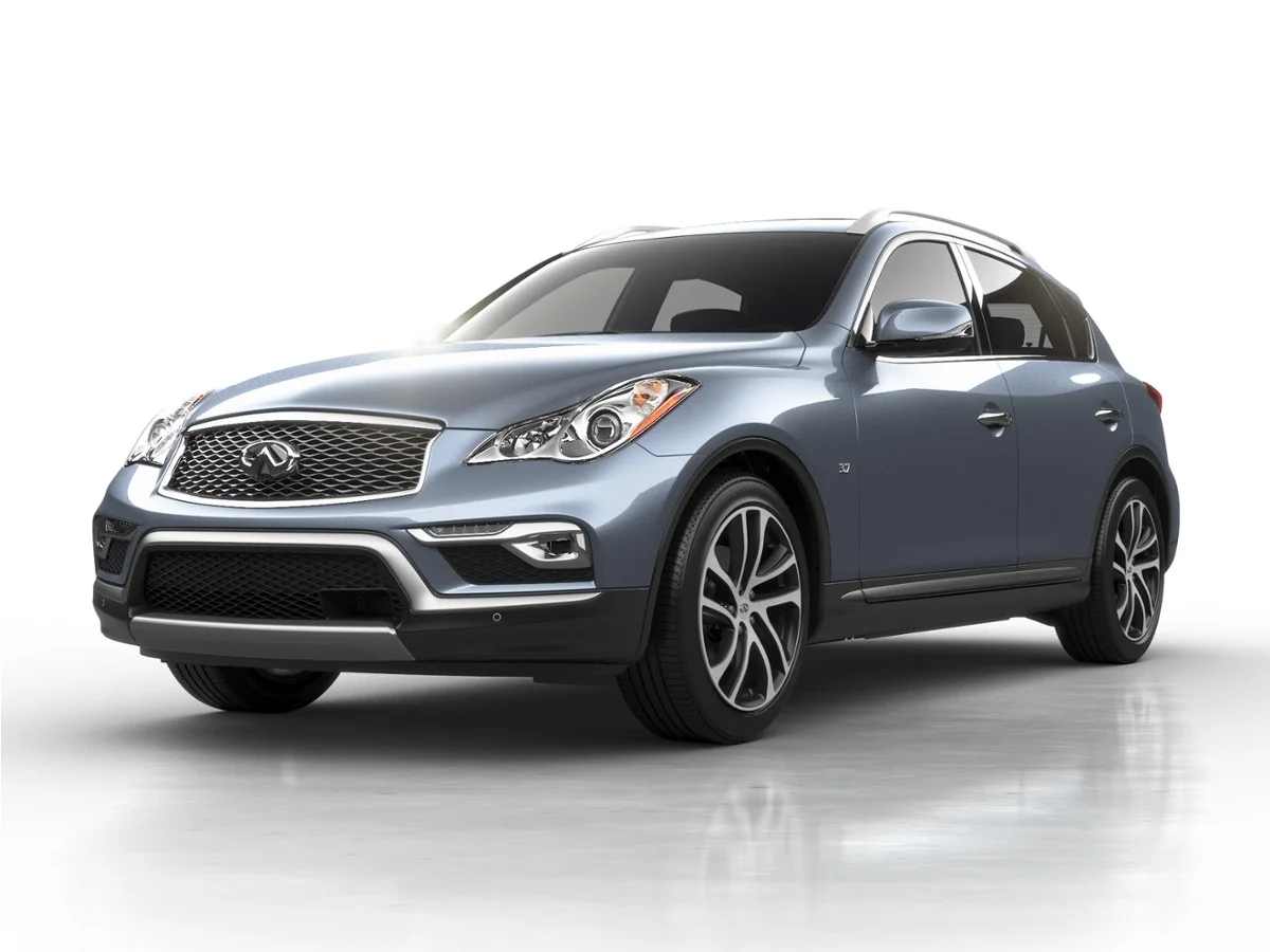 Used 2017 Hagane Blue INFINITI Base image 1