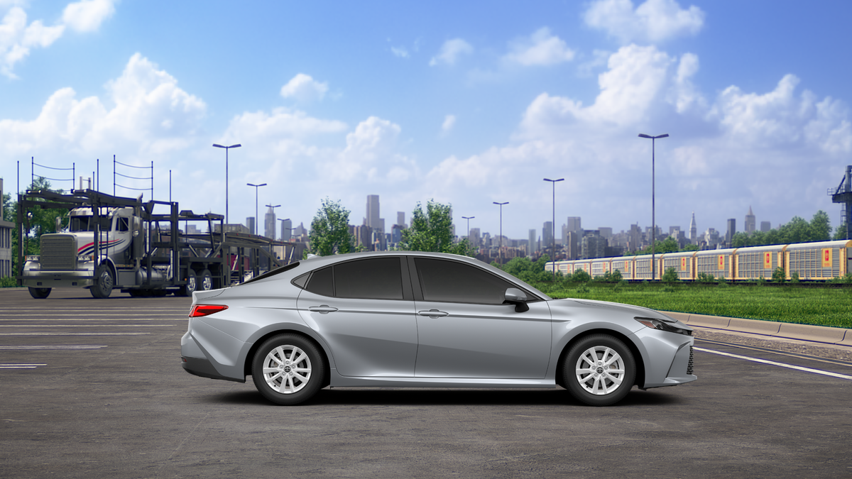 New 2027 Celestial Silver Metallic Toyota LE image 12