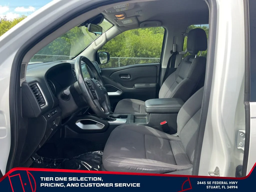 Used 2022 White Nissan Crew Cab Long Bed SV 4x2 image 12
