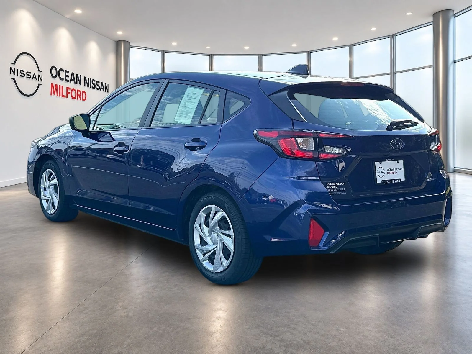 Used 2024 Sapphire Blue Pearl Subaru Base image 7
