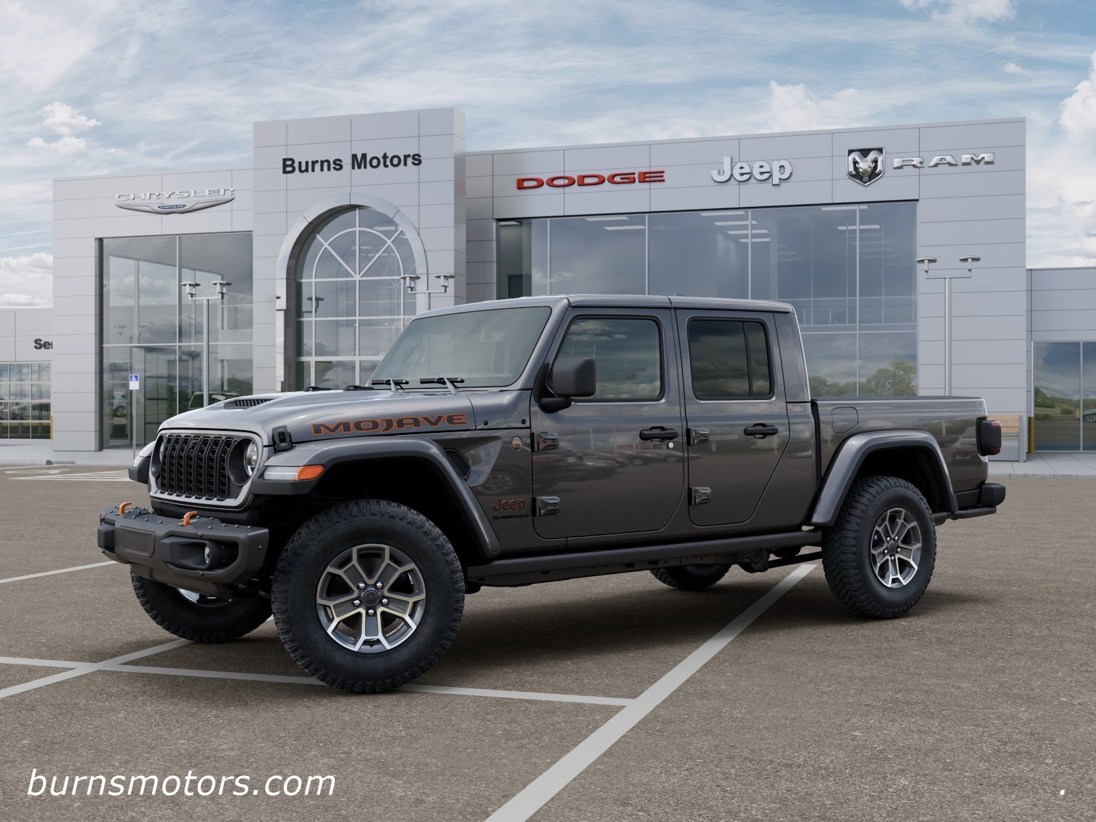 New 2026 Granite Crystal Metallic Clear-Coat Exterior Paint Jeep Mojave X image 2