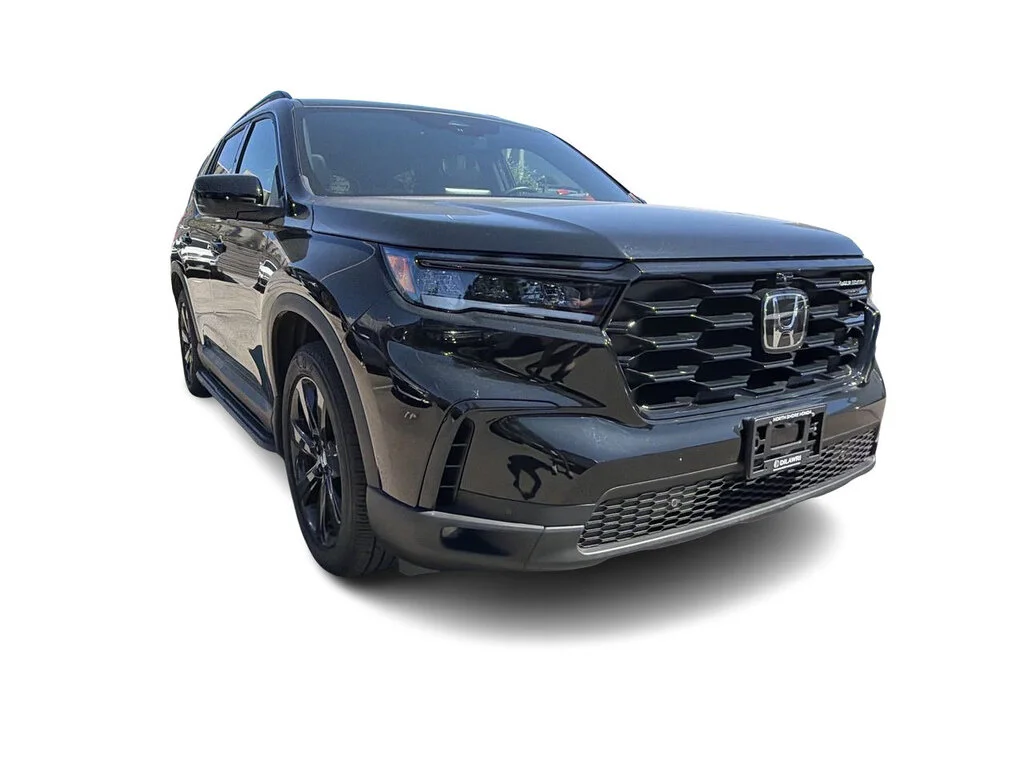 Used 2024 Crystal Black Pearl Honda Black Edition AWD Certified Pre-Owned   One Owner image 2