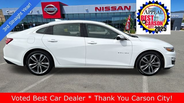 Used 2022 Chevrolet Malibu 1LT with VIN 1G1ZD5ST7NF165458 for sale in Carson City, NV