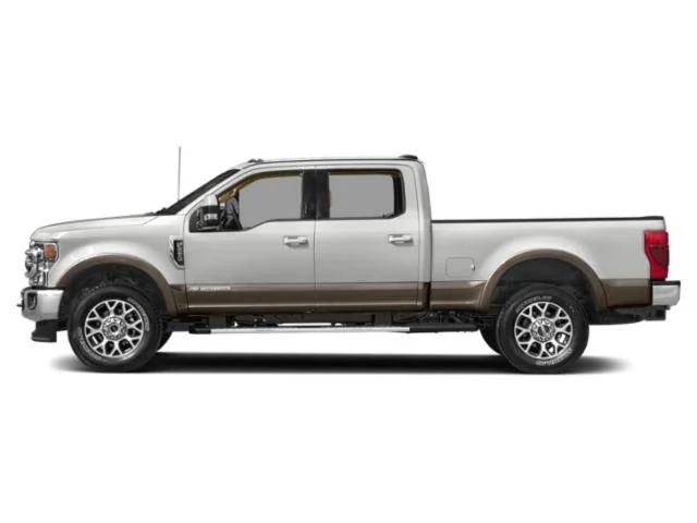 Used 2022 White Metallic Ford Lariat image 3