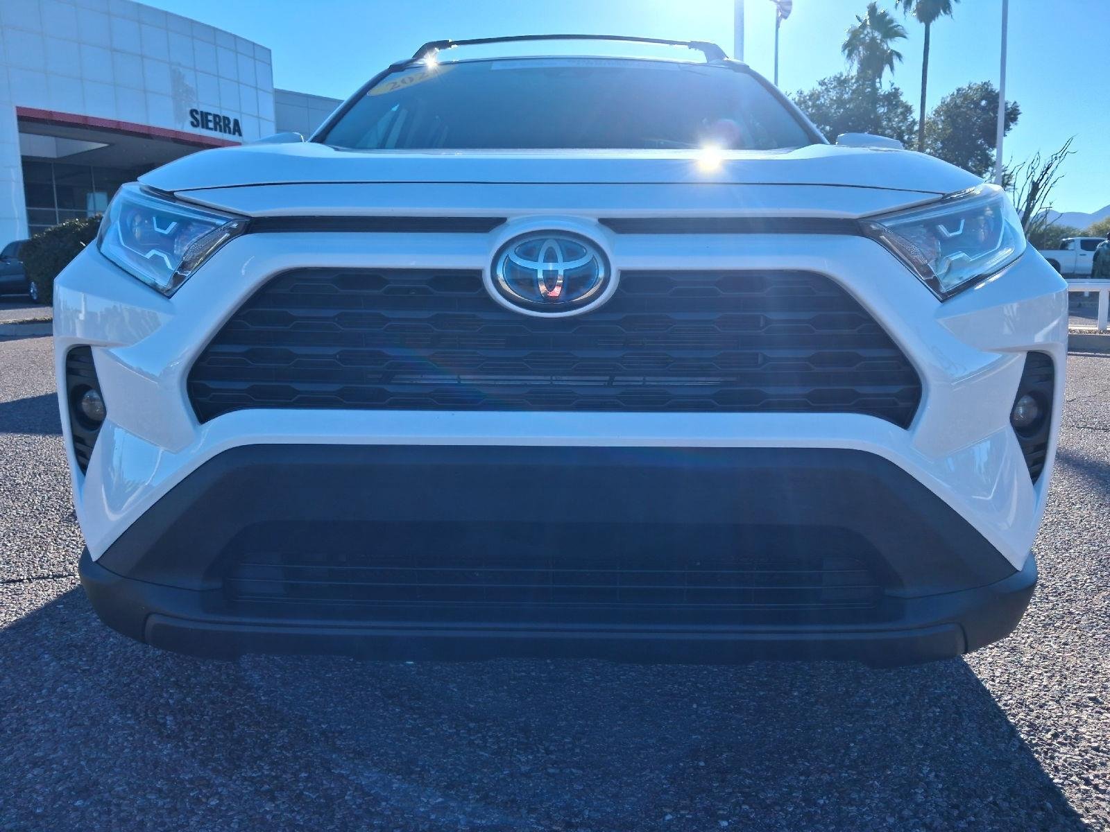 Certified Used 2021 Super White Toyota XLE image 11