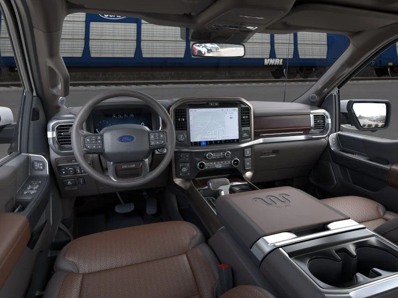 New 2026 Star White Metallic Tri-Coat Ford King Ranch image 9