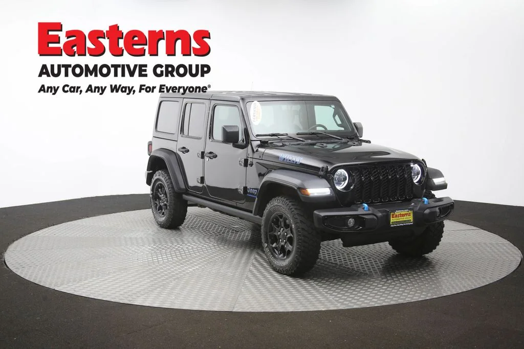 Used 2023 Black Jeep Willys 4xe image 50
