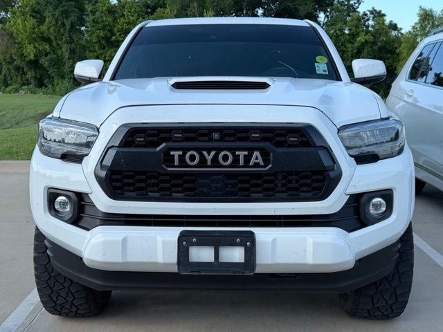 Used 2021 Super White Toyota TRD Sport image 2