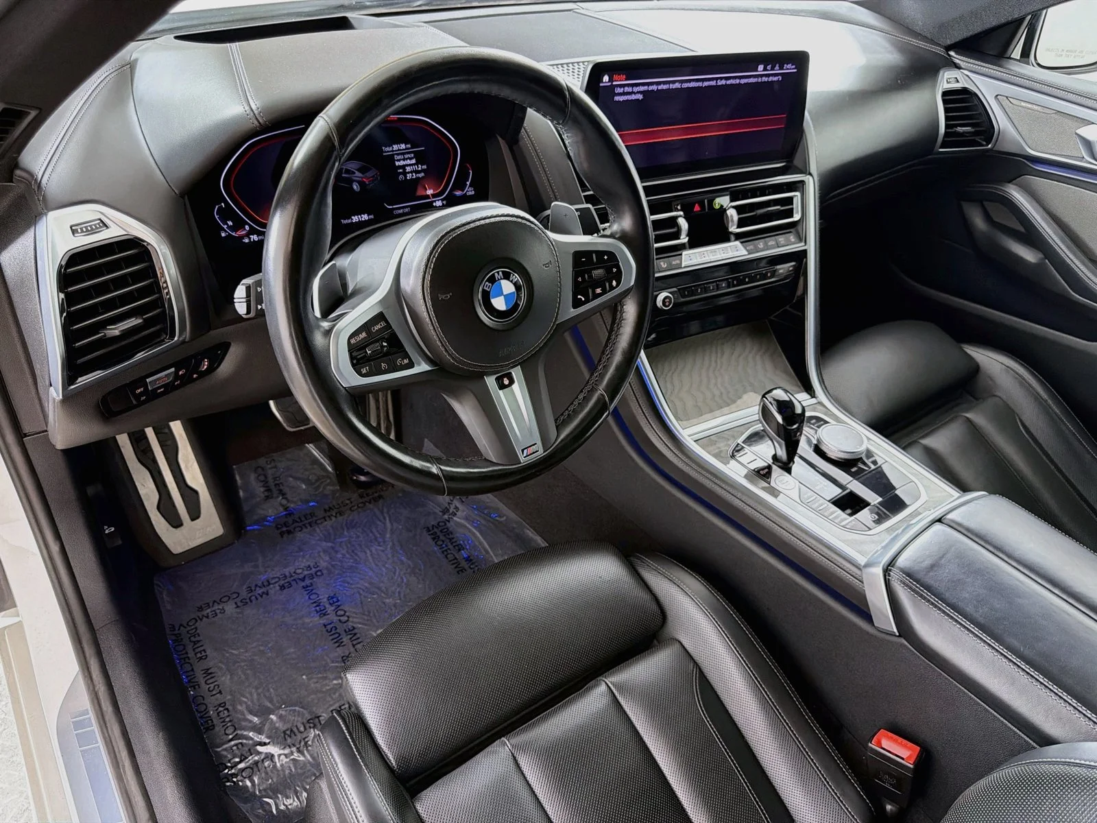 Used 2024 Mineral White Metallic BMW 840i Gran Coupe image 10