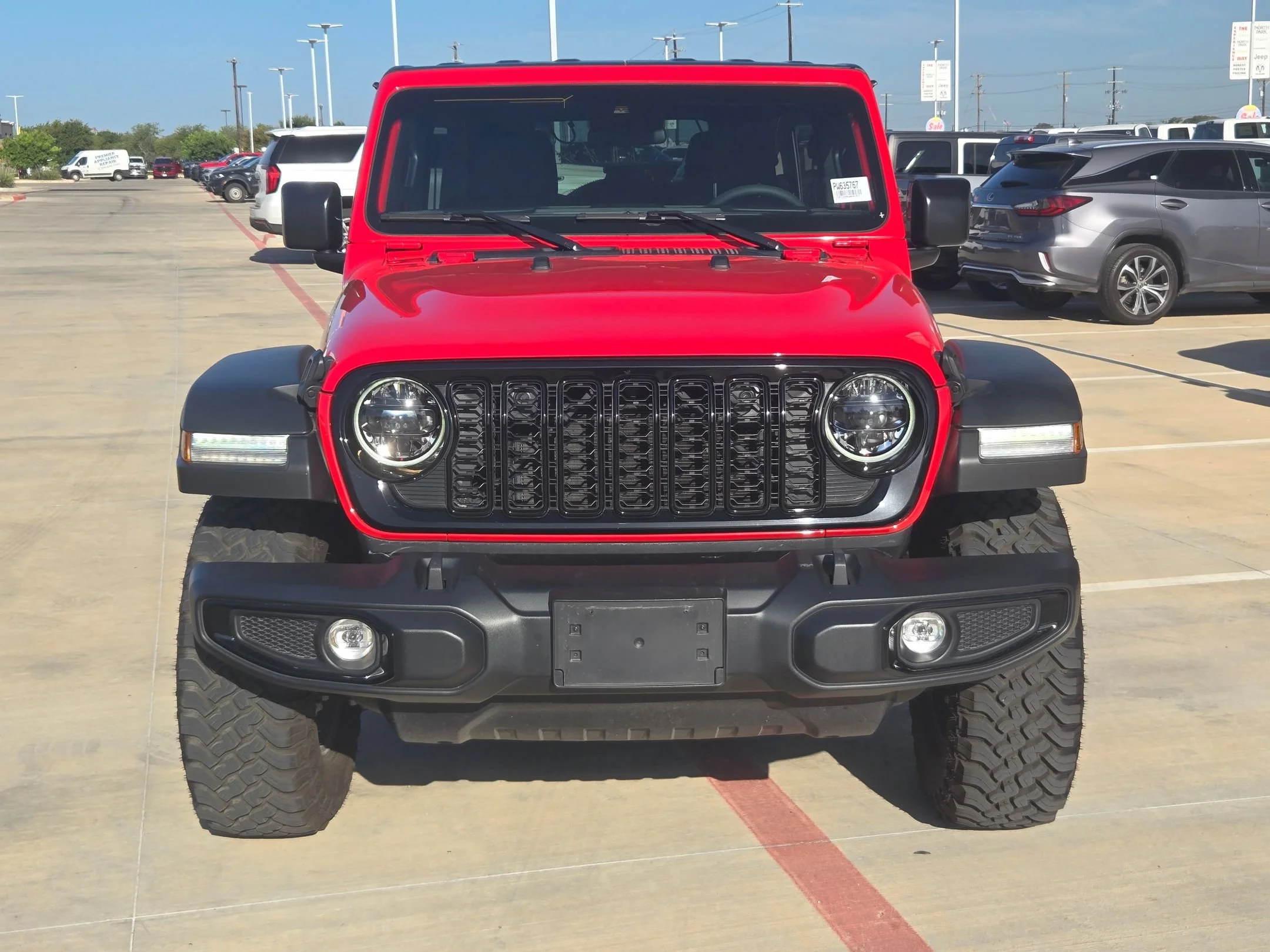Used 2025 Red Jeep Willys image 8