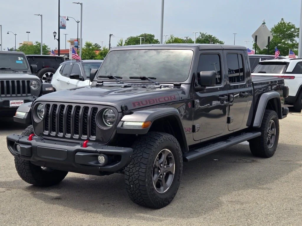 Used 2021 Gray Jeep Rubicon image 4
