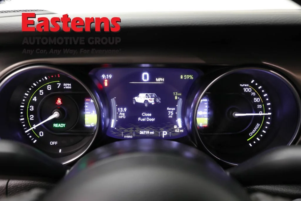 Used 2023 Black Jeep Willys 4xe image 18