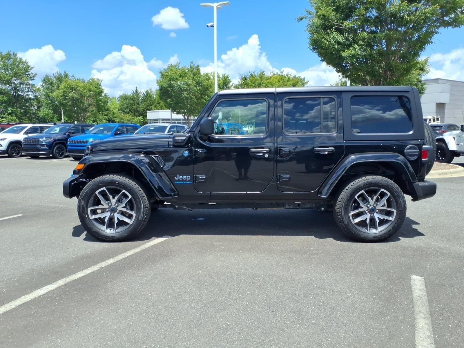 Used 2024 Black Clearcoat Jeep Sport S image 3