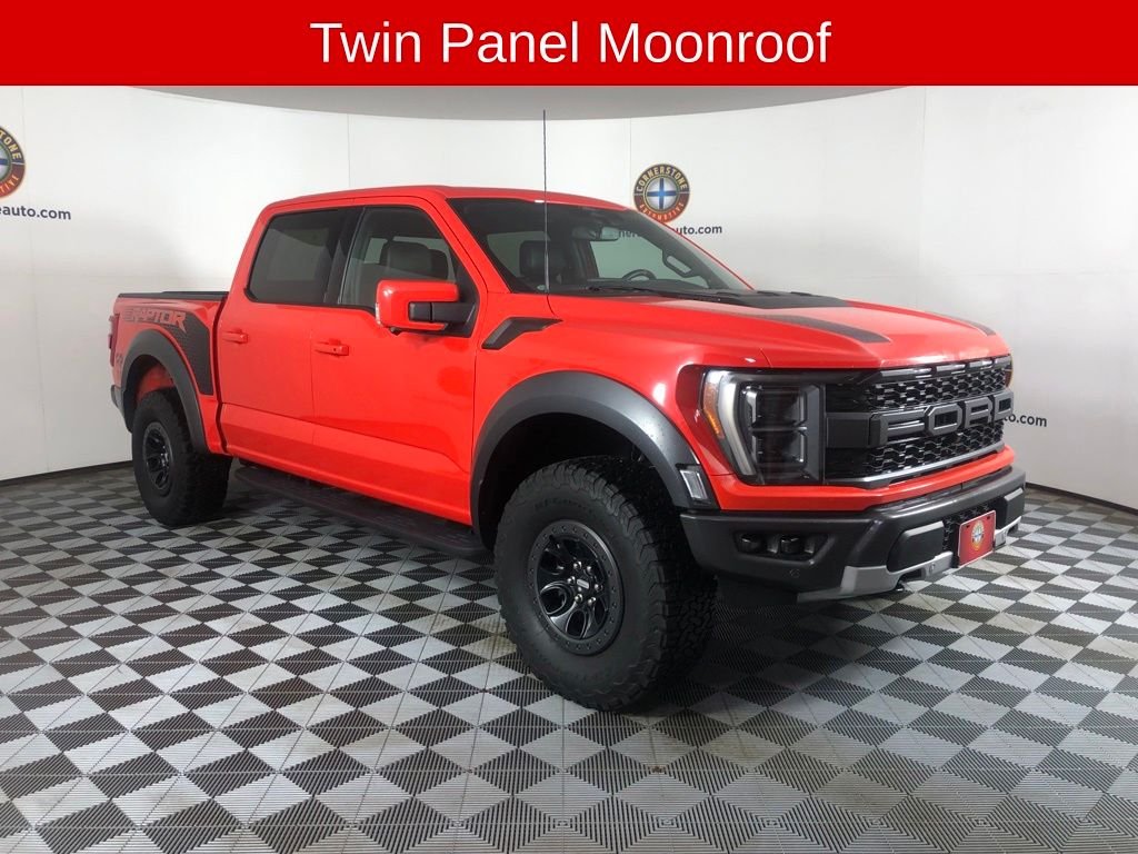 Used 2022 Orange Ford Raptor image 16
