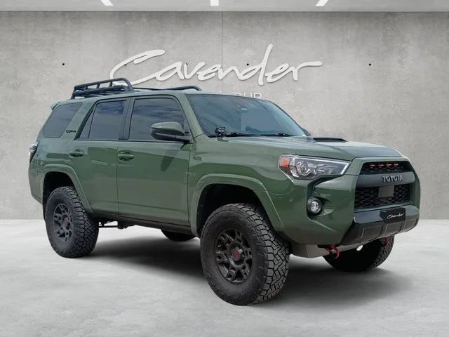 Used 2020 Green Toyota TRD Pro image 2