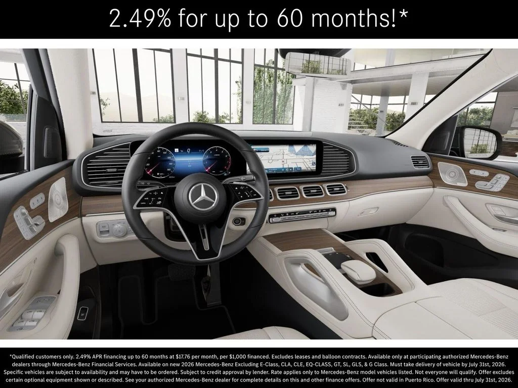 New 2026 Obsidian Black Metallic Mercedes-Benz GLE 450 image 3