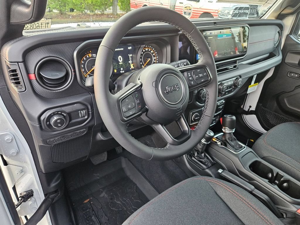 New 2026 Bright White Clearcoat Jeep Rubicon image 13