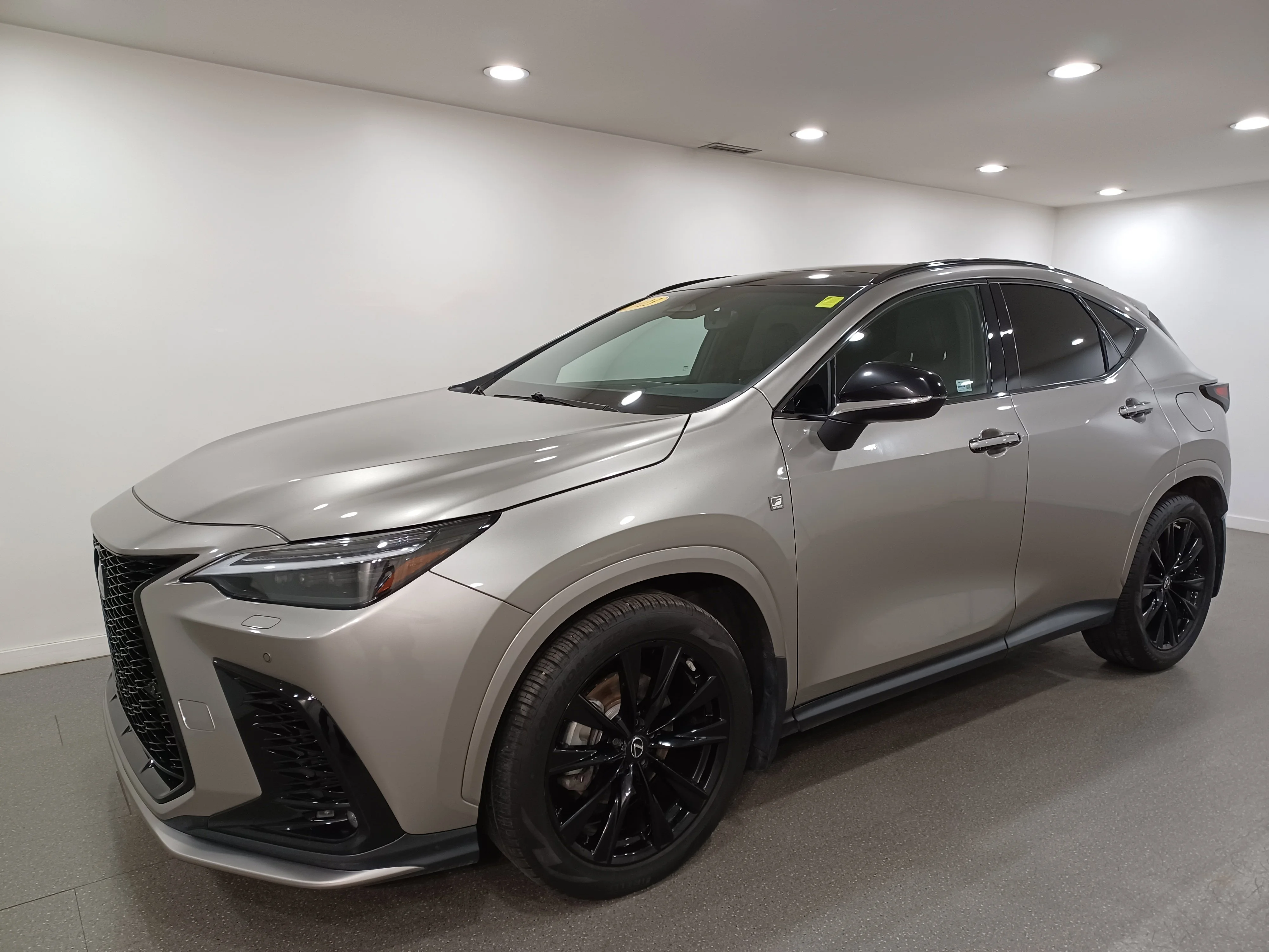 Certified Used 2023 Atomic Silver Lexus F-Sport*Adaptive Cruise | Heads Up Display | Cooled Leather | Pano Roof | Htd Wheel | Lane Keep Asst image 2