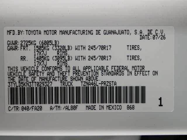 New 2026 Ice Cap Toyota SR image 32