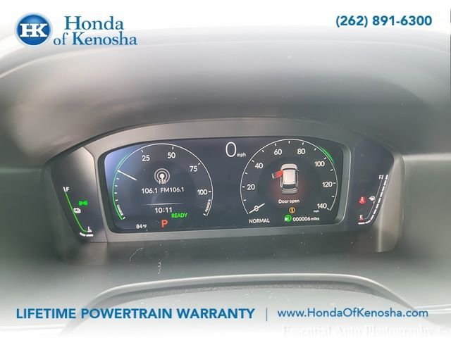 New 2027 Meteorite Gray Metallic Honda Sport-L Hybrid AWD image 11