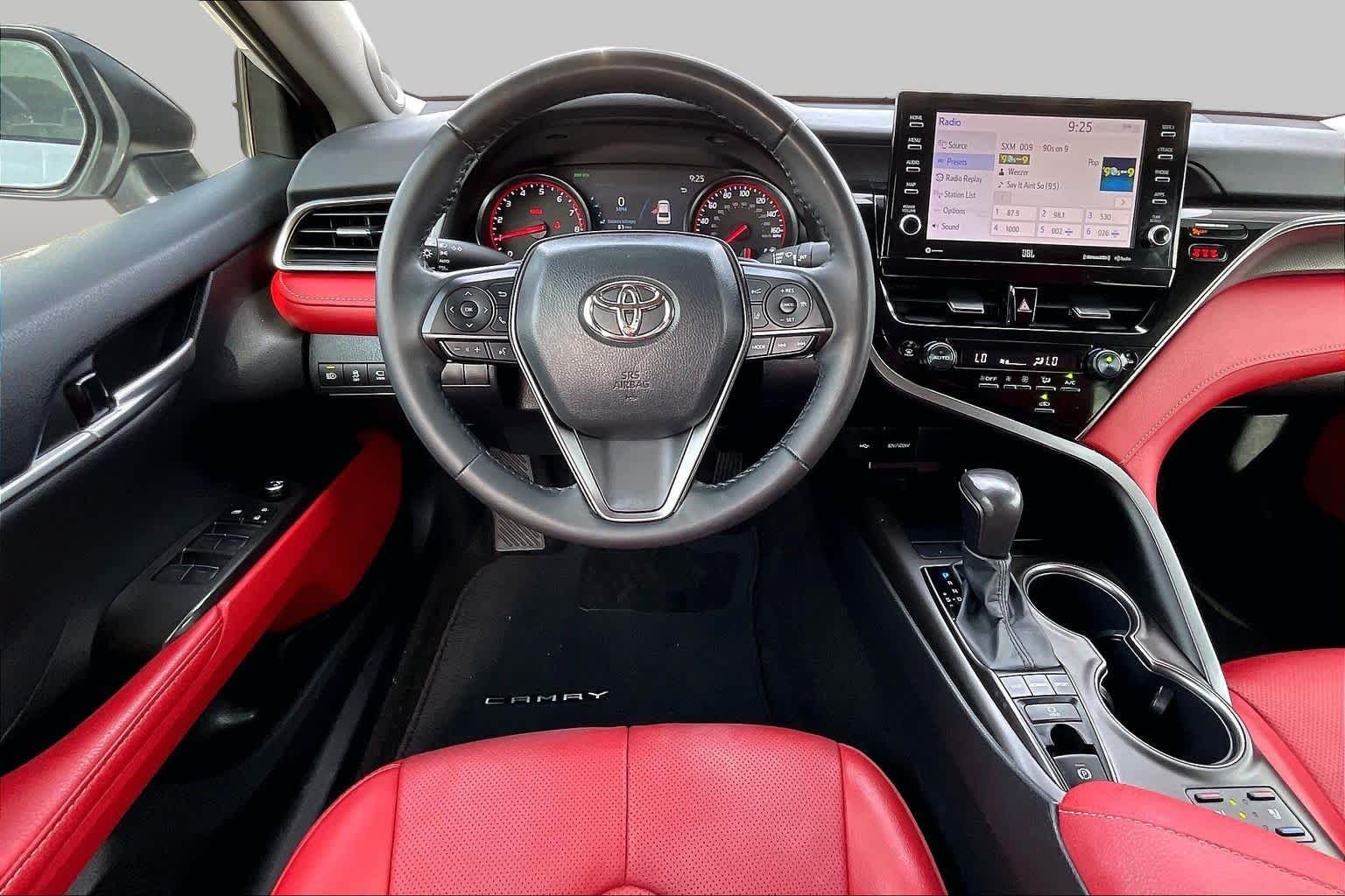 Used 2024 Wind Chill Pearl/Midnight Black Metallic Toyota XSE V6 image 5