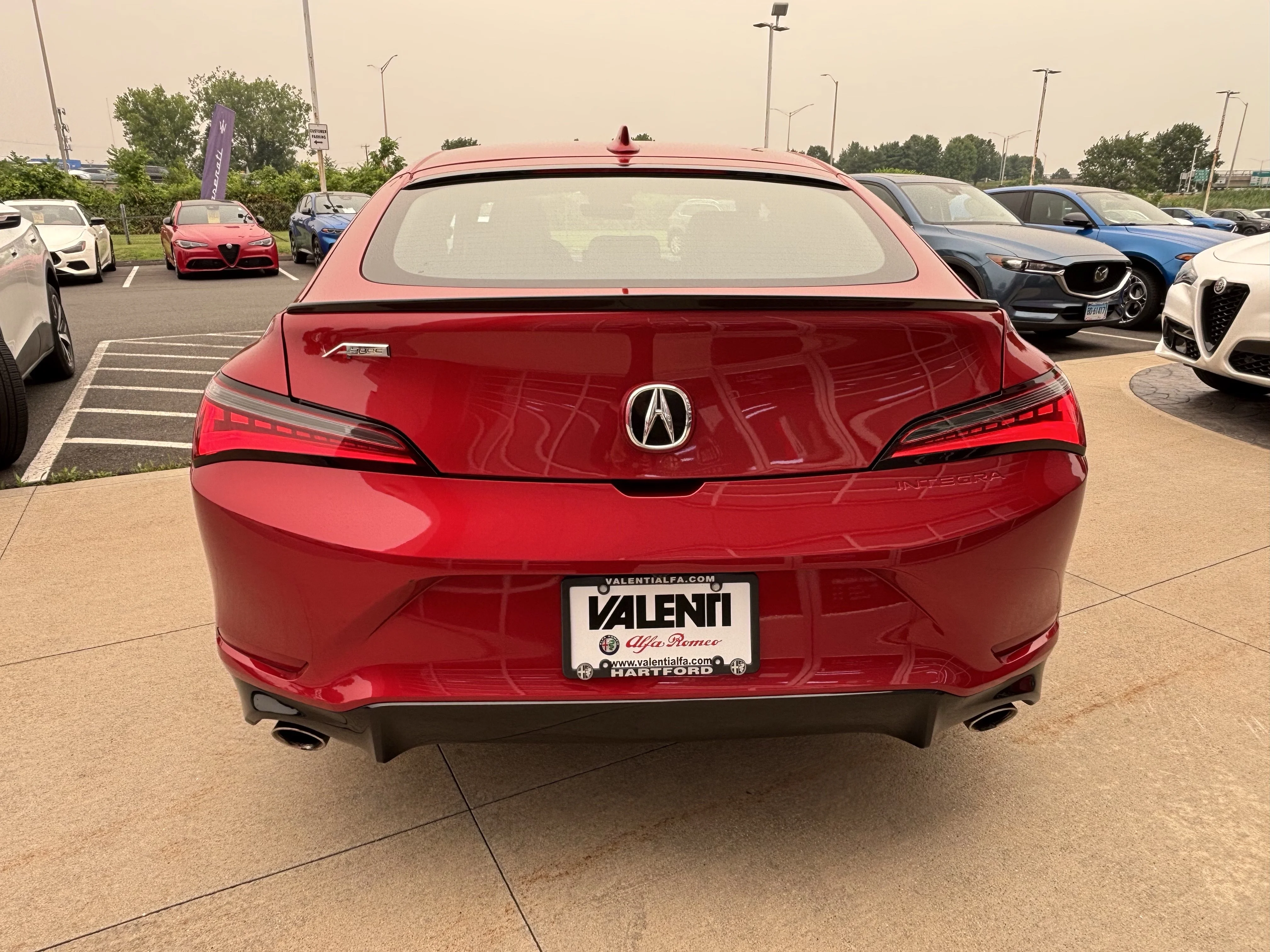 Used 2025 Performance Red Pearl Acura A-Spec Package image 7