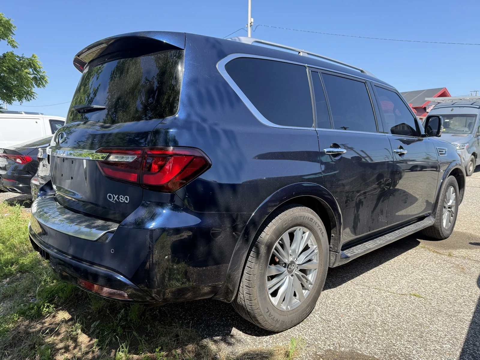 Used 2020 Hermosa Blue INFINITI LUXE AWD image 6