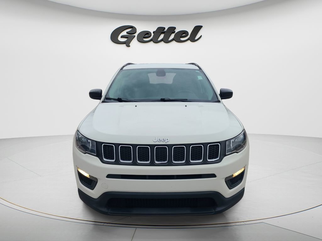 Used 2020 Jeep Compass Sport with VIN 3C4NJDAB7LT137955 for sale in Punta Gorda, FL