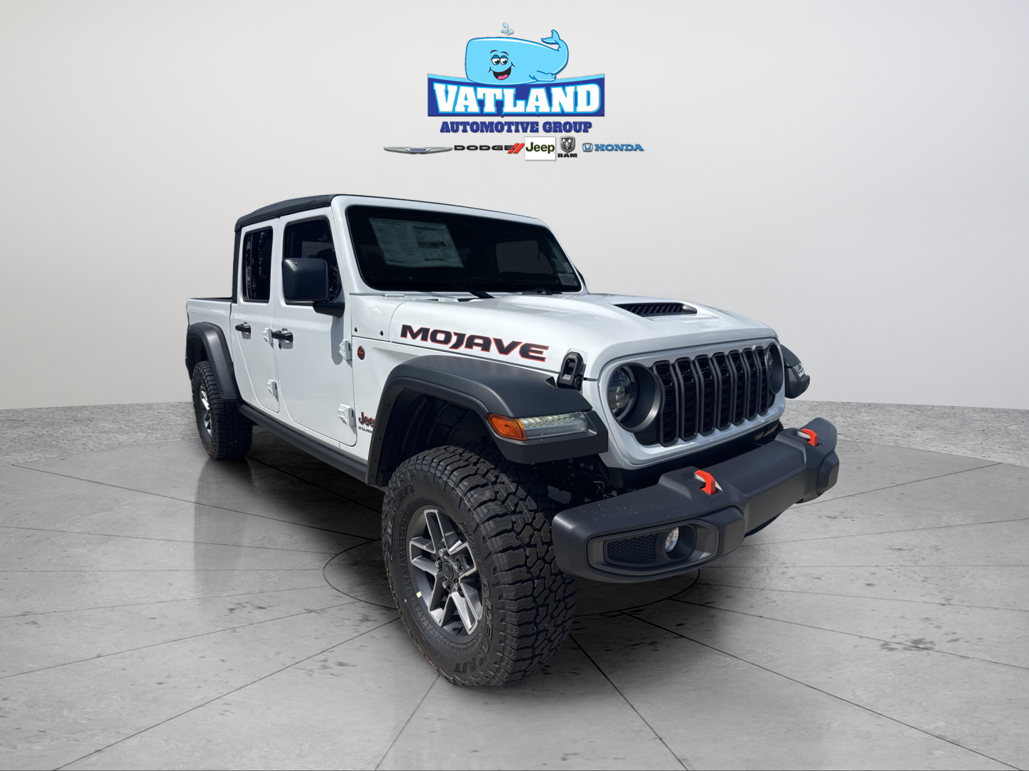 New 2026 Bright White Clear-Coat Exterior Paint Jeep Mojave image 8