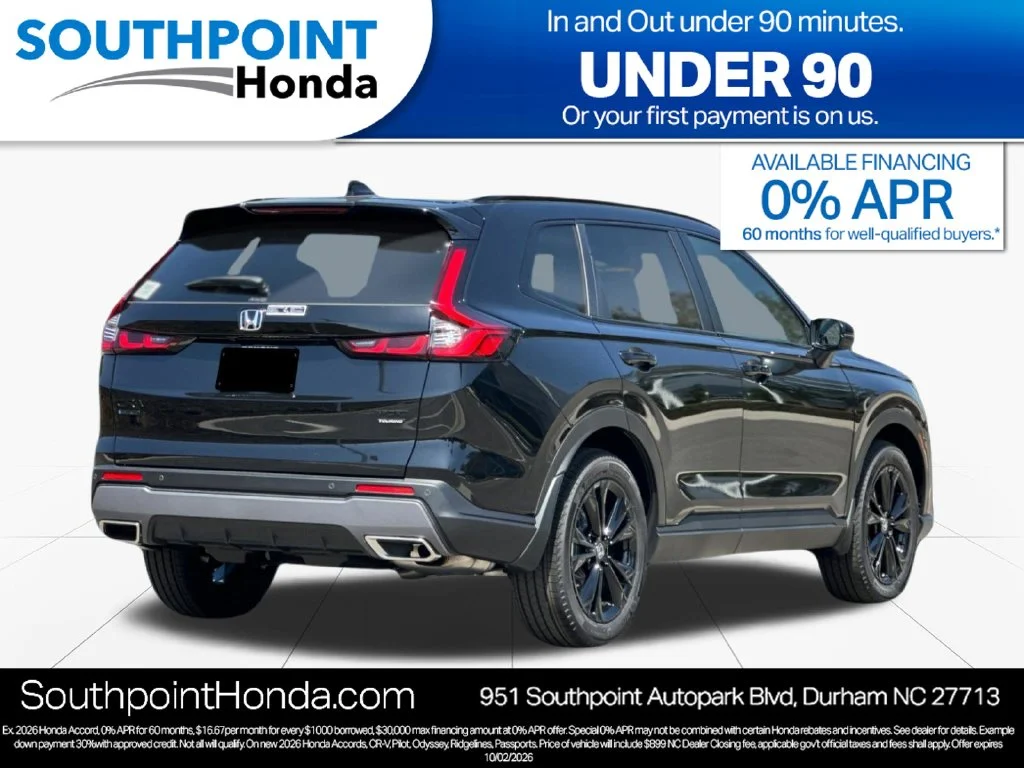 New 2027 Crystal Black Pearl Honda Sport Touring image 3