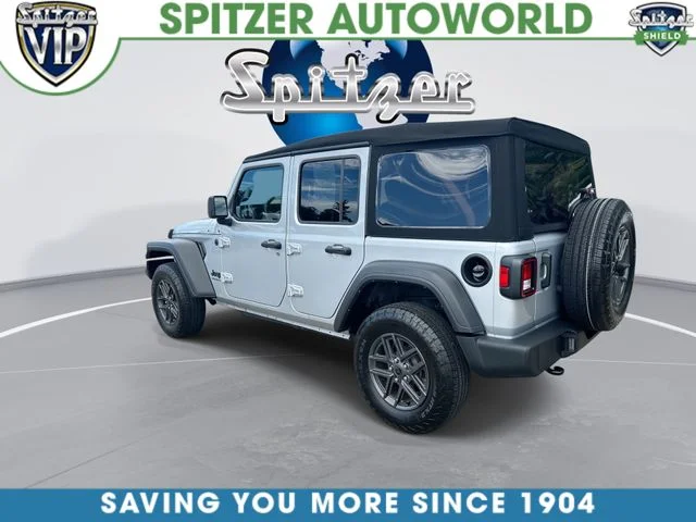 Used 2024 Silver Jeep Sport S image 7